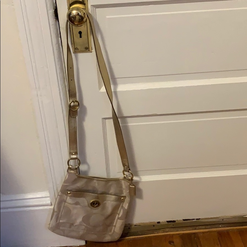 Small cross body coach bag